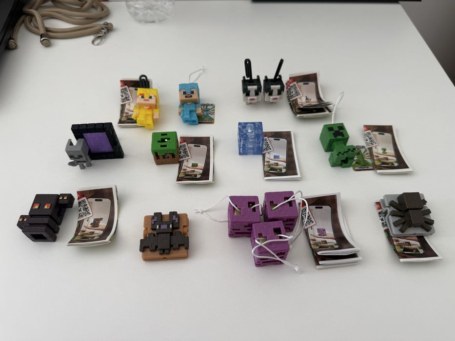 Kinder Joy Minecraft (atualizado a 11/08)