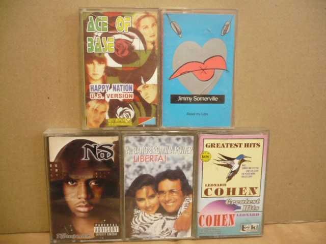 Wyprzedaż kolekcji kaset magnetofonowych.Zestaw nr.4.Zapraszam.37 x MC