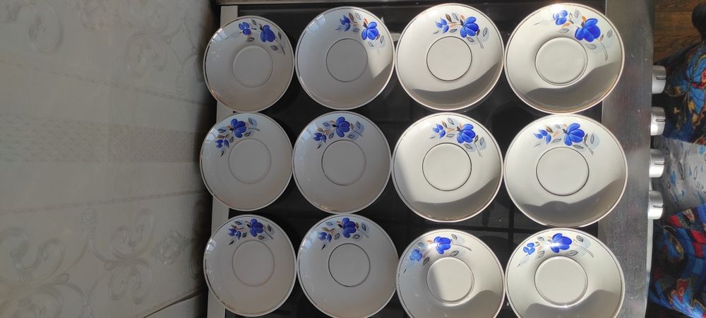 Чайный сервиз Полонского ФЗ на 12 персон расписной, отличный подарок