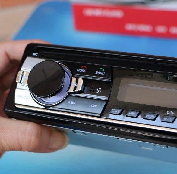 *️⃣ Автомагнитола PIONEER с Bluetooth USB AUX пульт, 4х80w. Магнитола
