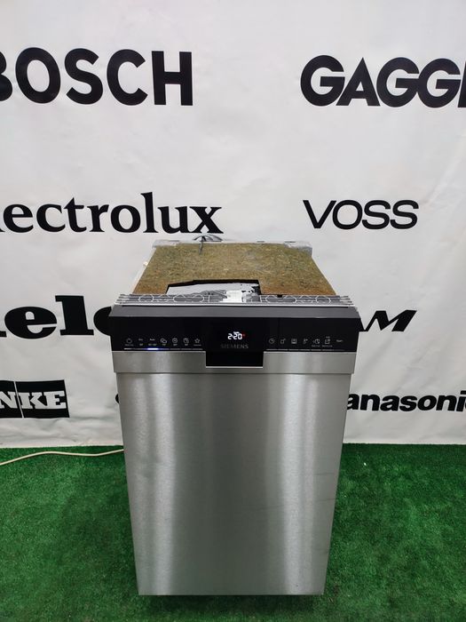 Посудомийна машина з нержавіючої сталі Siemens iQ500 вузька 45см A+++