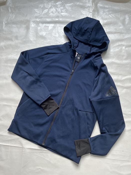 Adidas oryginał bluza z kapturem sportowa rozpinana M  młodzieżowa