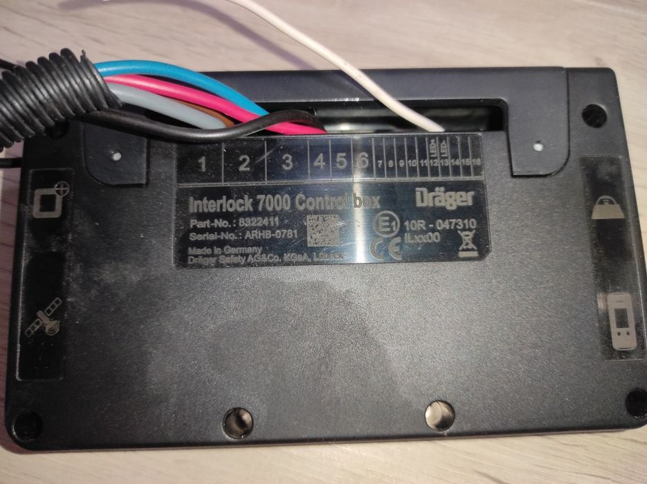Алкотестер drager interlock 7000