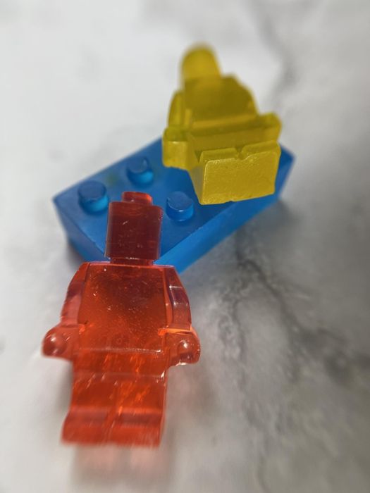 Zestaw mydło ludzik lego.