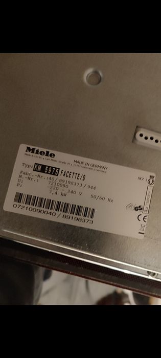 Płyta indukcyjna Miele KM5975- klasa premium
