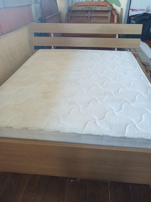 Cama ikea casal cor pinho com.colechao