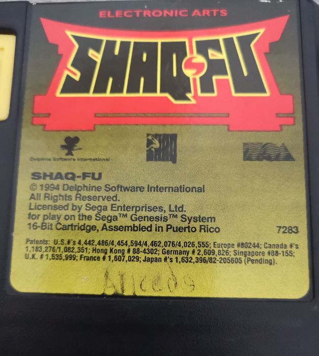 Lote de 6 jogos para Mega Drive