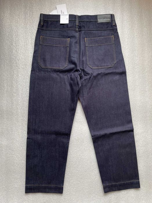 Джинсы calvin klein (ck slim wide leg chromite)с америки 32(m), 34 (l)