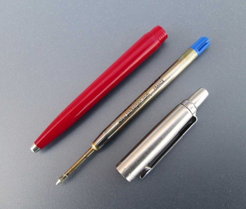 1995 Esferográfica PARKER Jotter Vermelha - MADE IN FRANCE