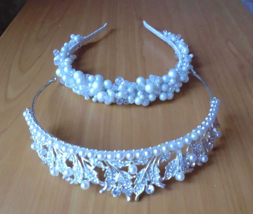 Обруч для волос хрустально жемчужный Укрпочтой, Новой