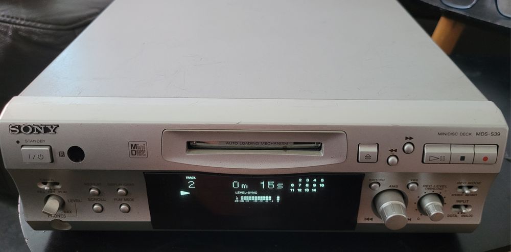 Sony minidisc MDS S39 sprawny