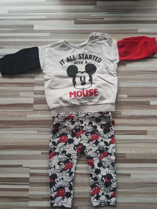 Komplet bluza+legginsy George 3-6mcy