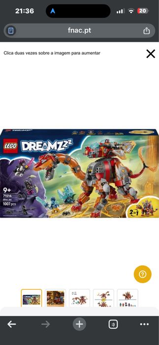 Lego novo dentro da caixa