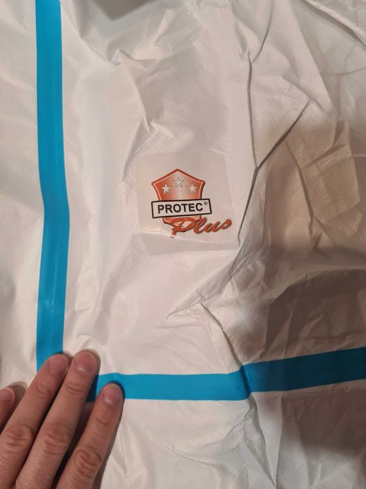 Kombinezon chroniący przed chemikaliami XXXL