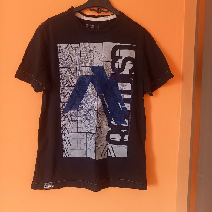 koszulka męska z nadrukiem L