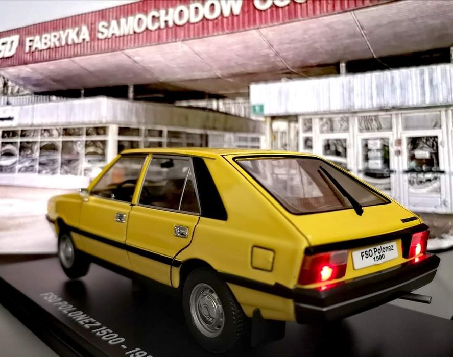 Polonez Hachette 1:24 oświetlenie!!!