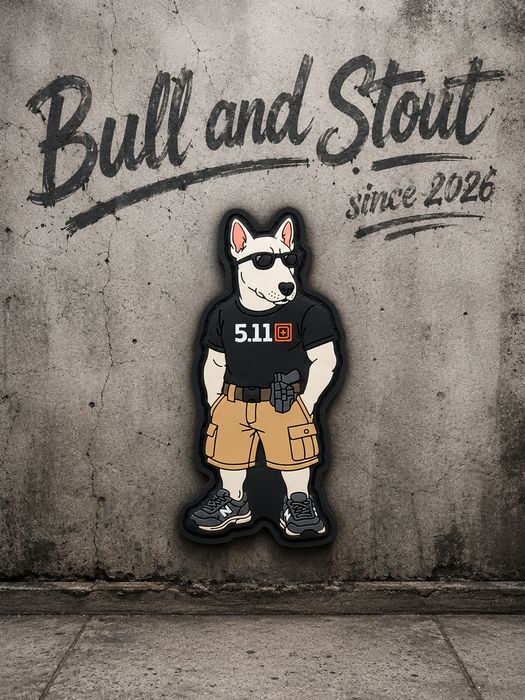 ПВХ патч "Tactical Bull Terrier"