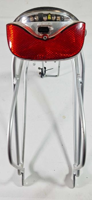 Bagażnik tylny do roweru na koła 28 cali mocowany na śruby Gazelle alu