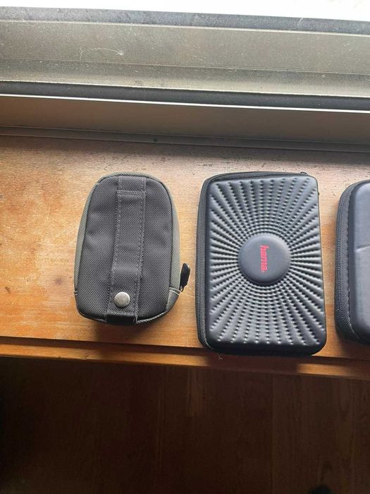 bolsas para gps e discos externo varias marcas