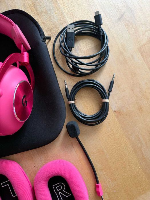 Słuchawki Logitech G Pro X2 Wireless Magenta