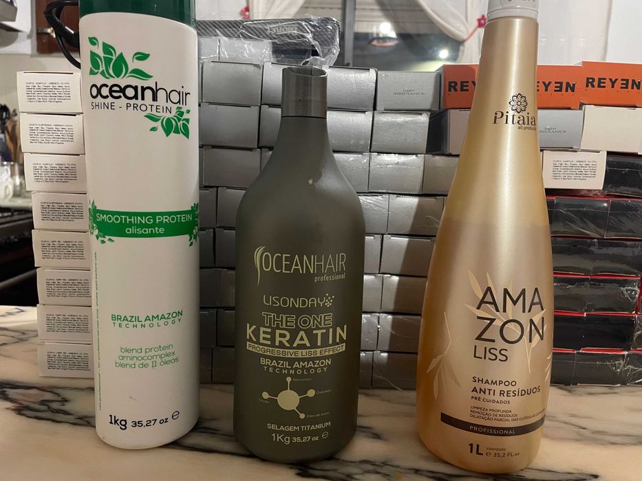 Tintas para Cabelo + Pranchas de Alisamento