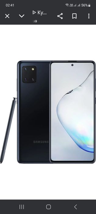 Samsung not десять лайт