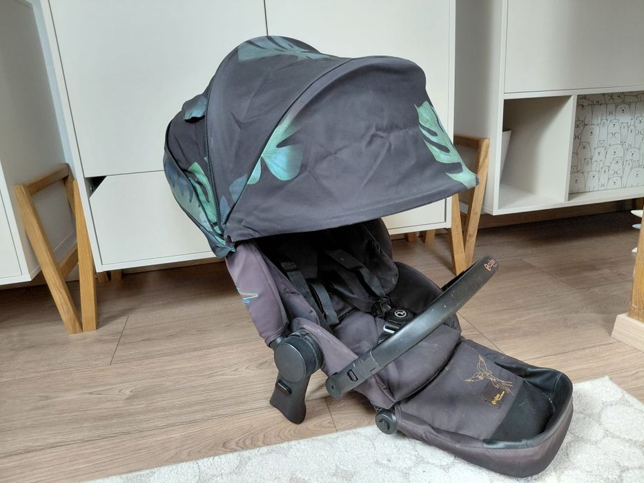 Cybex Priam Birds of Paradise - gondola, spacerówka i stelaż