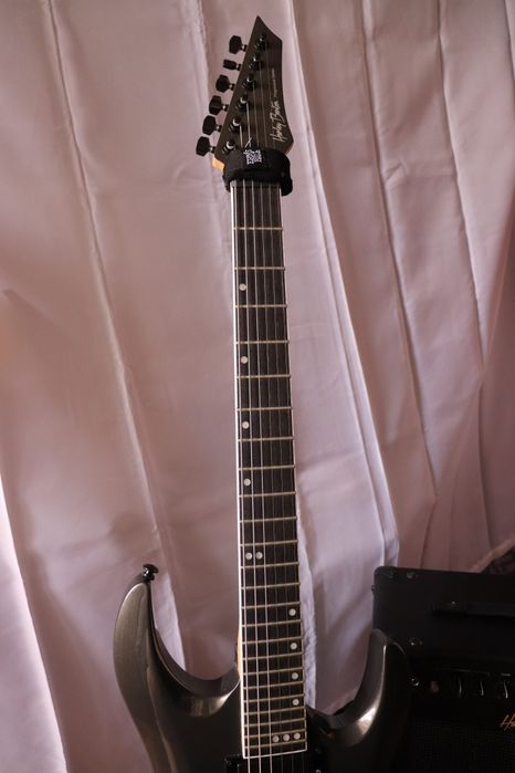 Guitarra elétrica Harley Benton R-446 Graphite Metallic