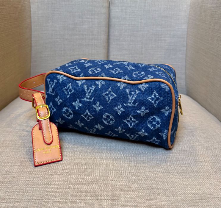 Kosmetyczka Louis Vuitton jeansowa