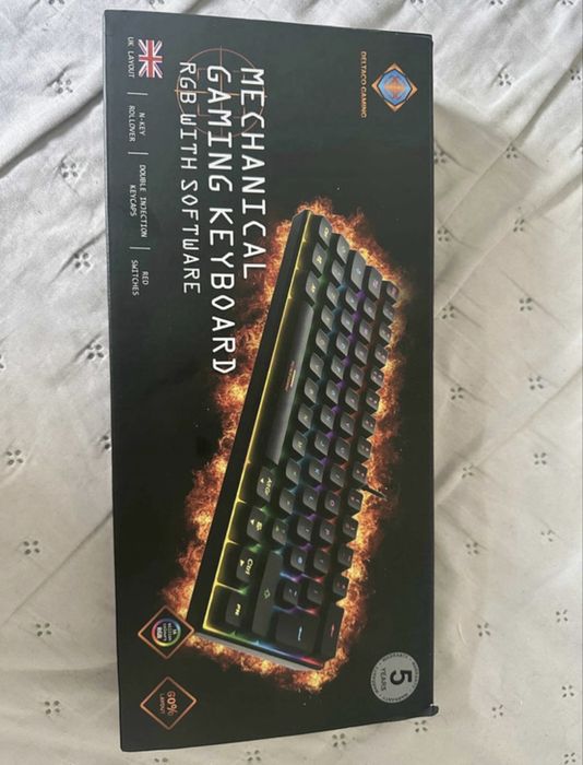 klawiatura mechaniczna DELTACO GAMING