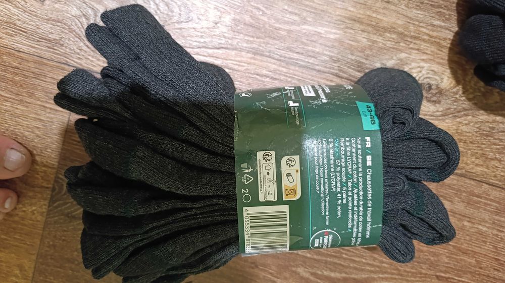 Якісні теплі шкарпетки 39-42/43-46 Parkside 5 пар з махрою із Німеччин