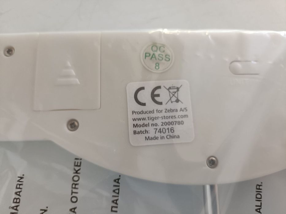 Balança de casa de banho