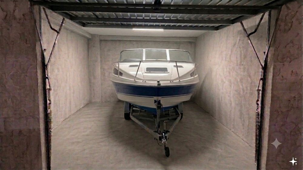 Garagem fechada Vila Meã