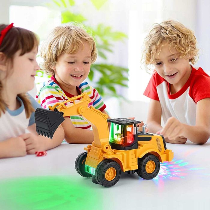 Koparka KizToys światło dźwięk ruch