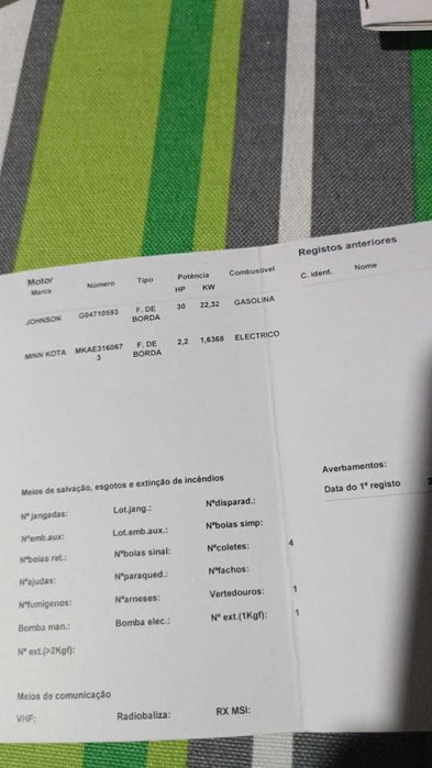 Barco de Pesca Cabril S380