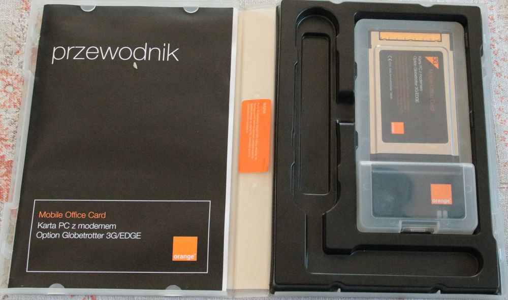 PCMCIA karta PC z modemem Option Globetrotter 3G/EDGE