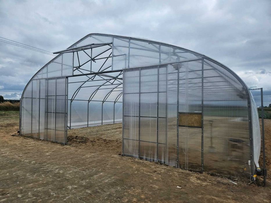 konstrukcja tunelu foliowego, tunel foliowy 10 x 30 x 4,2