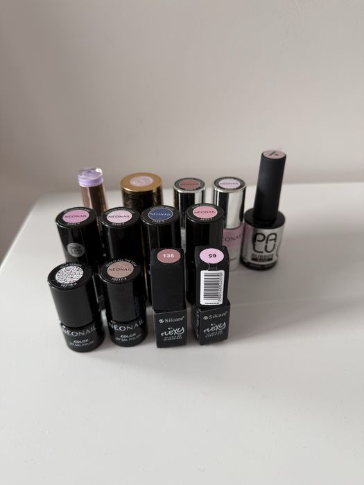 Neonail Silcare żele hybryda uv gel cover base