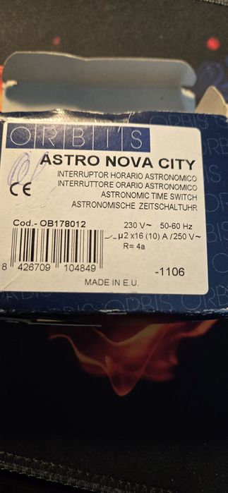 Interruptor Horário Astronomico