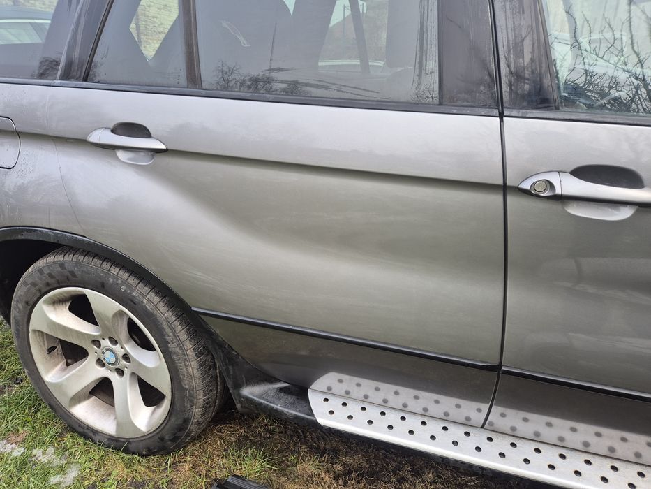 Bmw X5 E53 drzwi prawe lewe Sterlinggrau  472/7