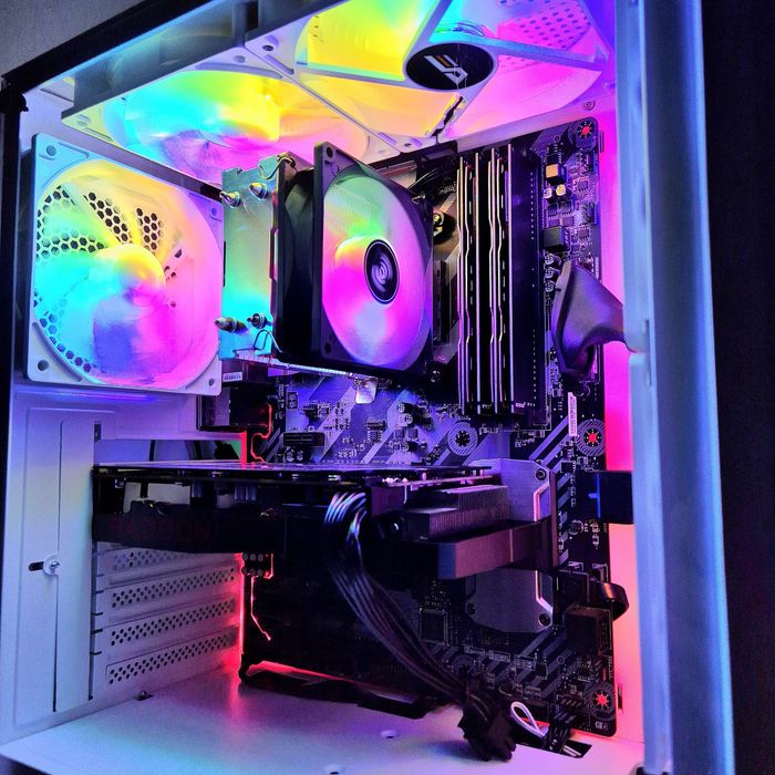 Komputer RX6600XT/Rtx3060ti/R5/16gb ram/Gamingowy Okazja Gwatancja