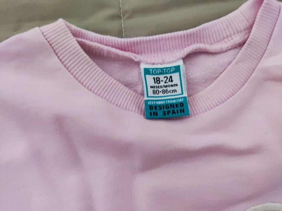 Camisola algodão menina 18-24 meses