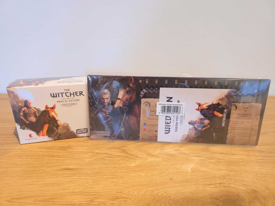 Wiedźmin Ścieżka Przeznaczenia DELUXE - ALL IN + Geralt na Płotce