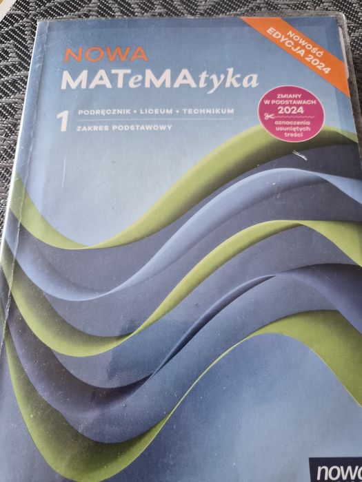 Nowa Matematyka 1 do technikum