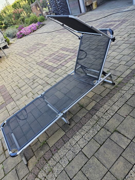 Leżak aluminiowy