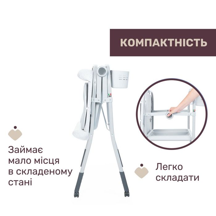 Столик для сповивання з ванночкою Chicco Cuddle & Bubble