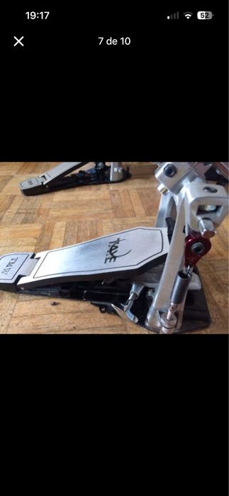 Pedal Duplo TAYE Metal Works. Em bom estado