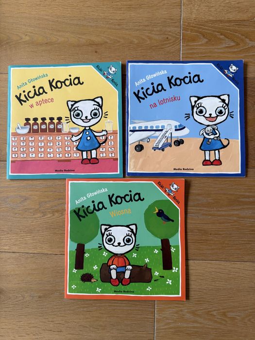 Kicia kocia zestaw 3 książek