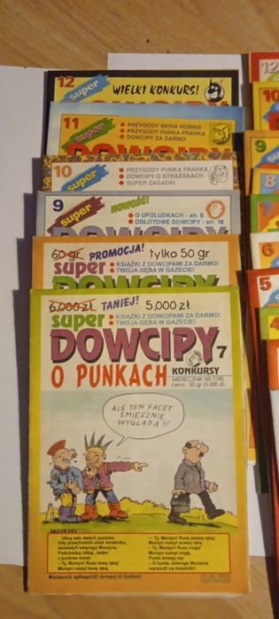 Kolekcja "Super Dowcipy " 22szt. 1995/97