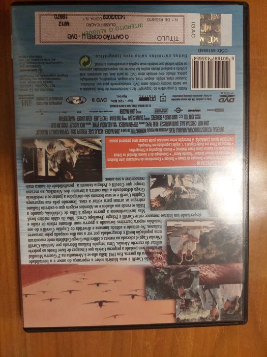 Dvd - Capitão corelli